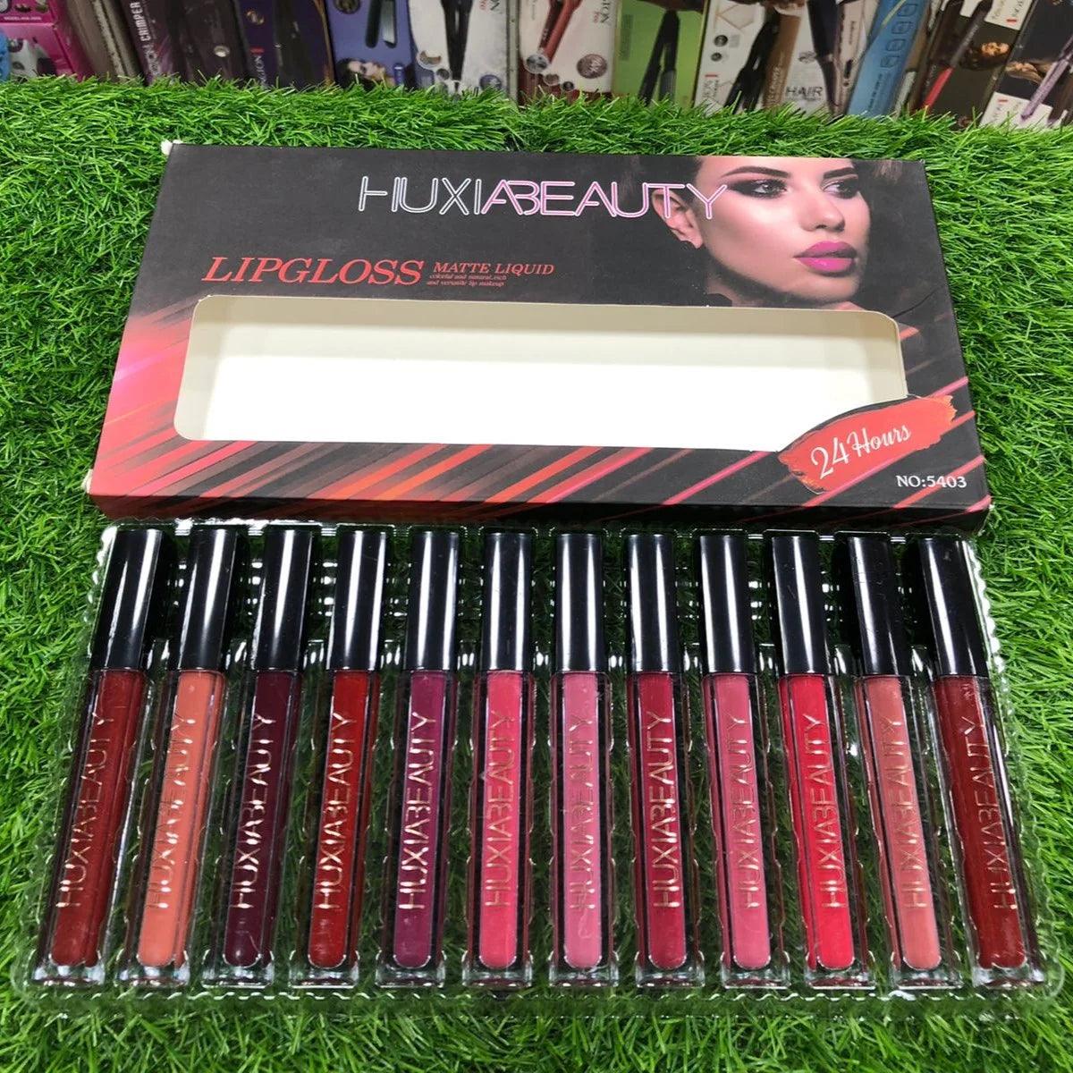 12Pcs Huxia Beauty New Matte Liquid Lip Gloss