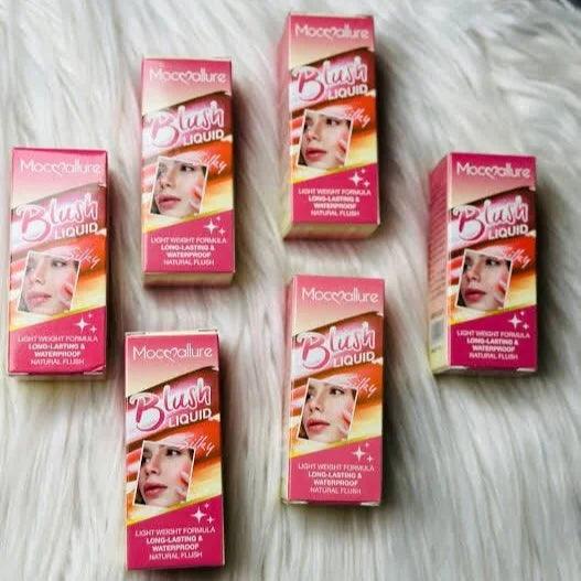 6 Pcs Mocallure Liquid Blush-On Set