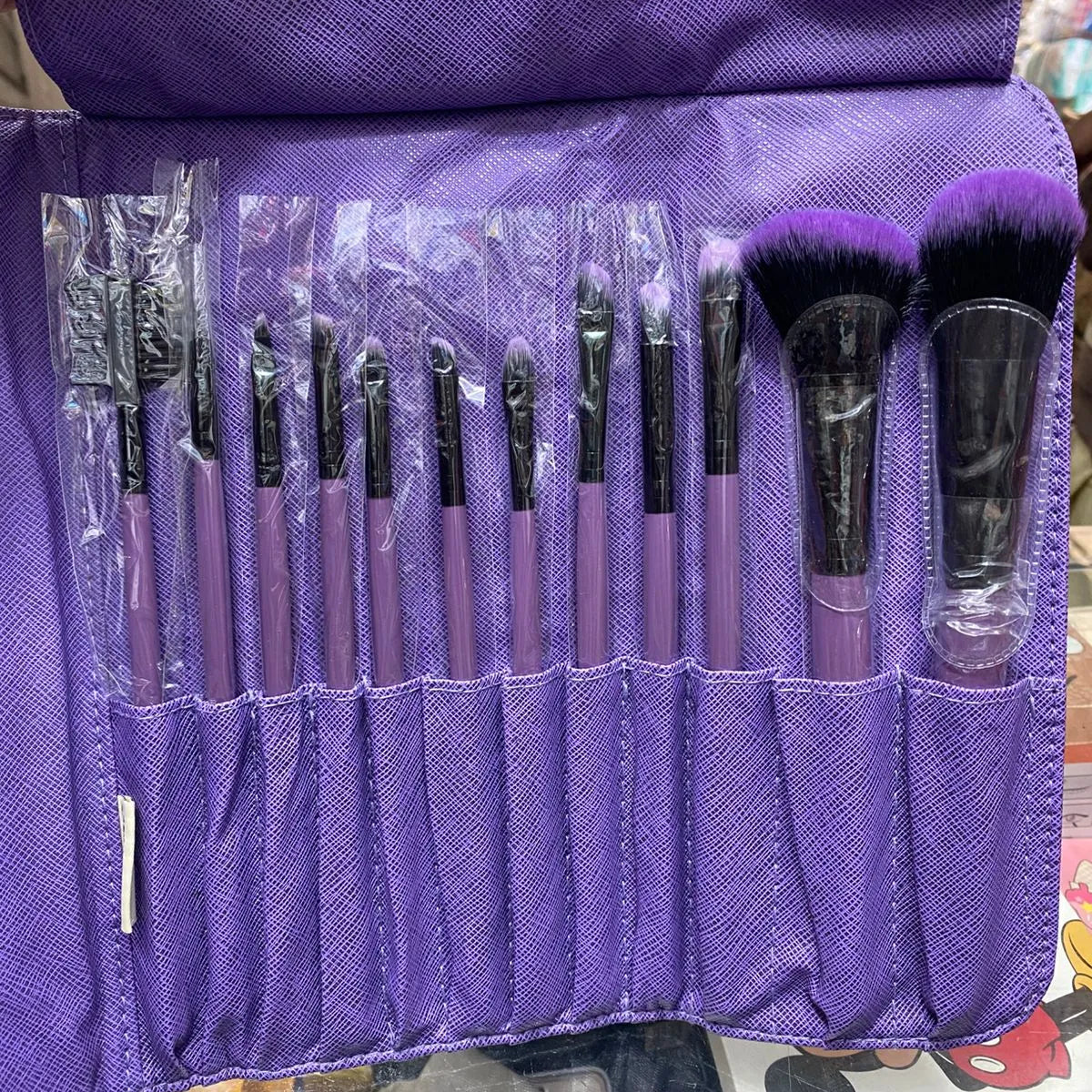 12 Piece Makeup Brush Set