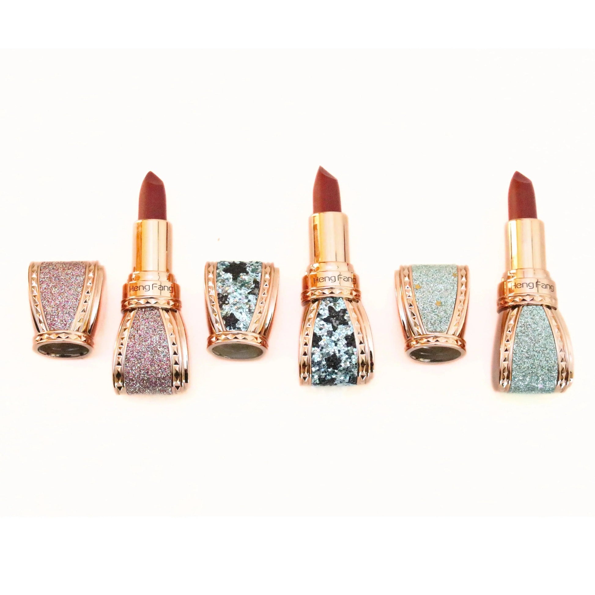 3 Pcs Heng Feng Silky Lips Lipstick - Gift Box