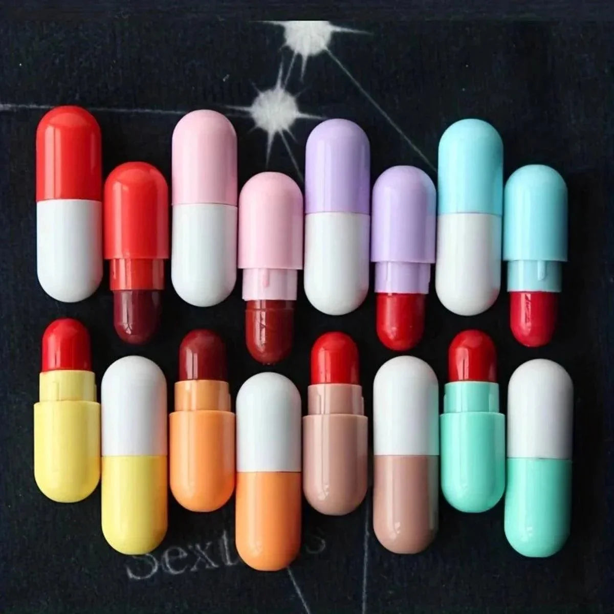 16 Pcs Mini Capsule Lipstick
