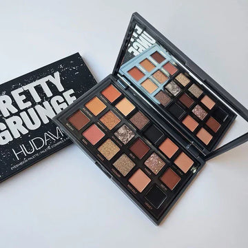 18 color pretty grunge hudamoji eyeshadow palette