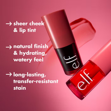 E.L.F Lip and Cheek Stain (Matte, Waterproof and 24 Hour+ lasting)