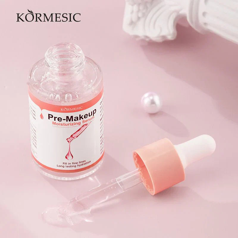 KORMESIC Pre-Makeup Serum with Castor Oil & Niacinamide Moisturizing Skincare Serum 30ml
