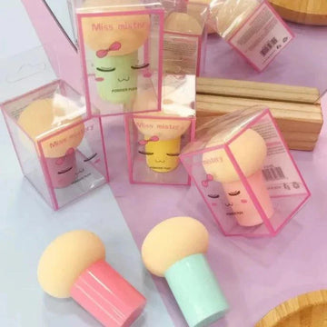 1Pc Makeup Blend Stem Mushroom Sponge