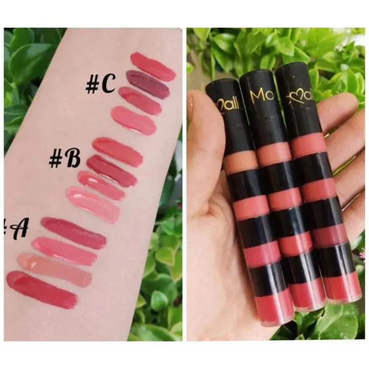 4 In 1 Mocallure Long Lasting Velvet Matte Lip Gloss