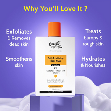 Exfoliating Body Wash (Instant Removing tan & Brighten up skin)