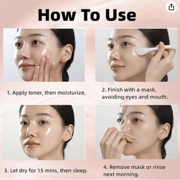 Buy Collagen Night Wrapping Mask and Get Applicator Free