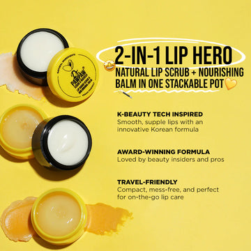 Dr.PAWPAW Lip Scrub & Nourish Balm Duo