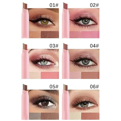 Dragon Ranee New Fashion Color 6pcs Stick Eyeshadow Set