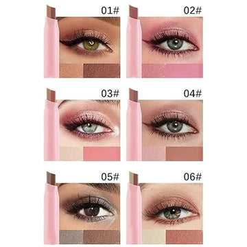 Dragon Ranee New Fashion Color 6pcs Stick Eyeshadow Set