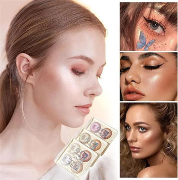 4 Colors Msyaho Highlighter Palette