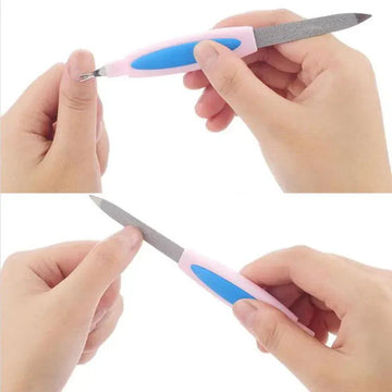 2 In 1 Stainless Steel Nail Filer