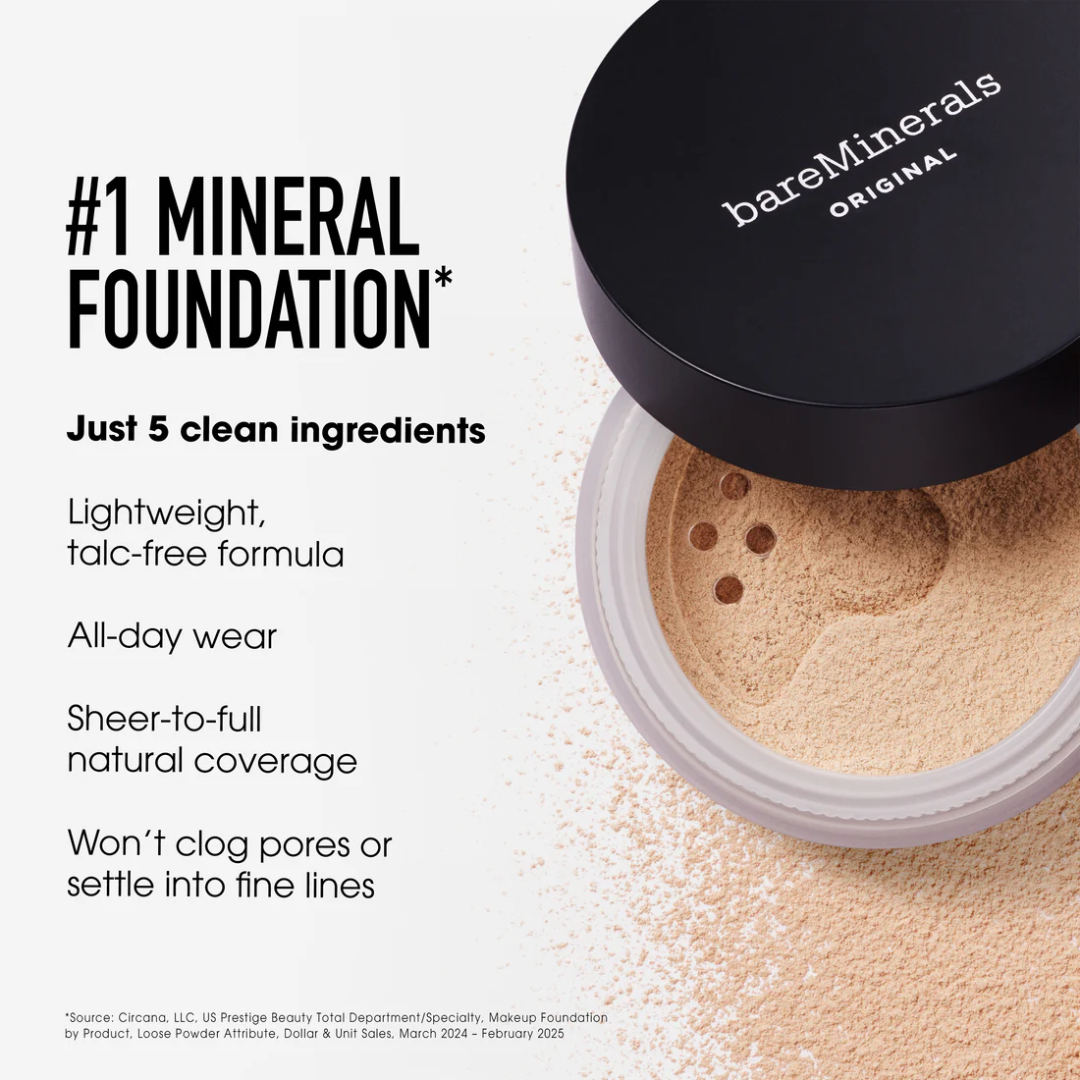 Loose Powder Foundation - Matte, Light weight  & Waterproof