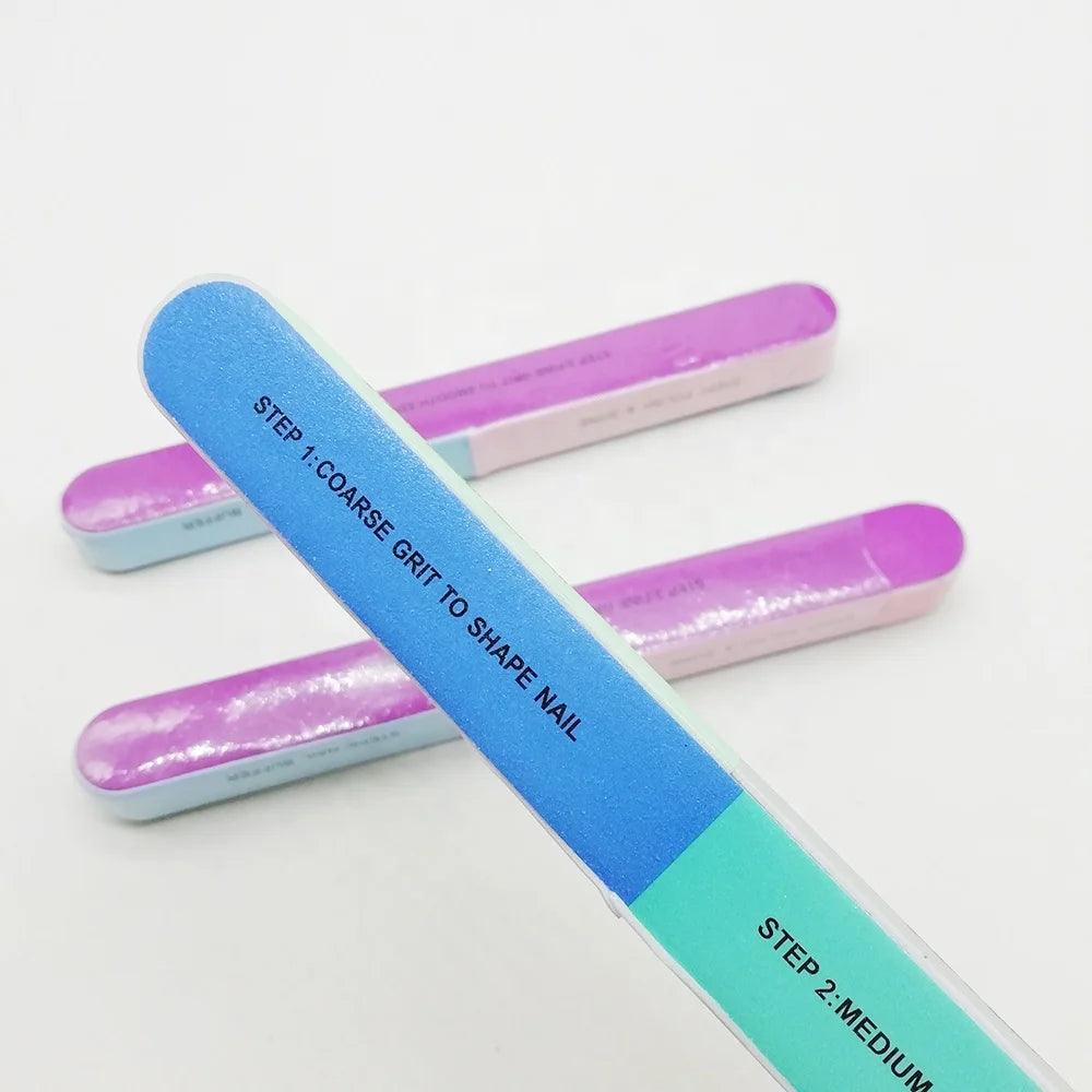 4in1 Nail File and Buffer Block Cosmetic Manicure