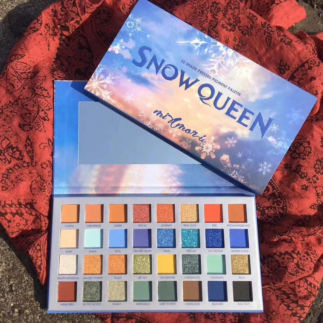 32 Colors Snow Queen Eyeshade