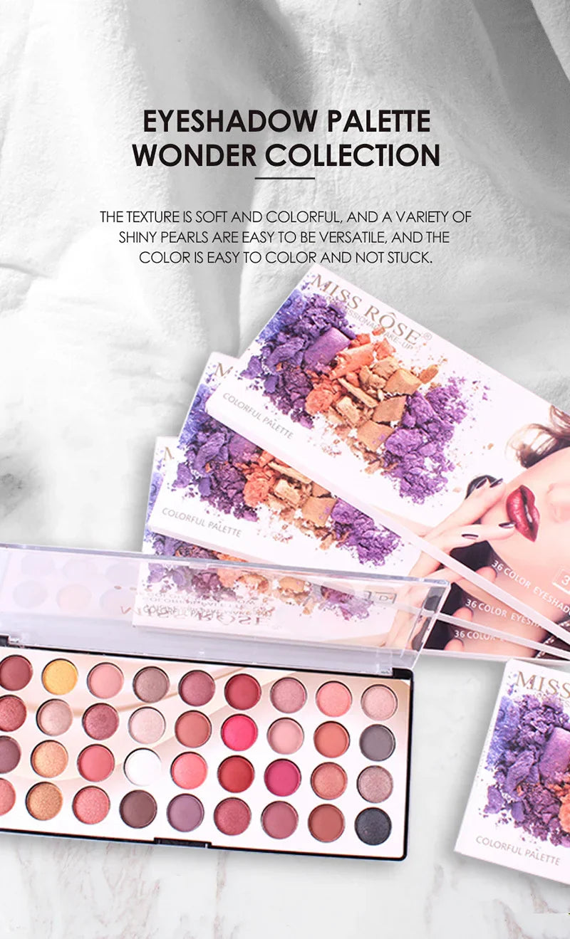 36 Colors Miss Rose Eyeshadow