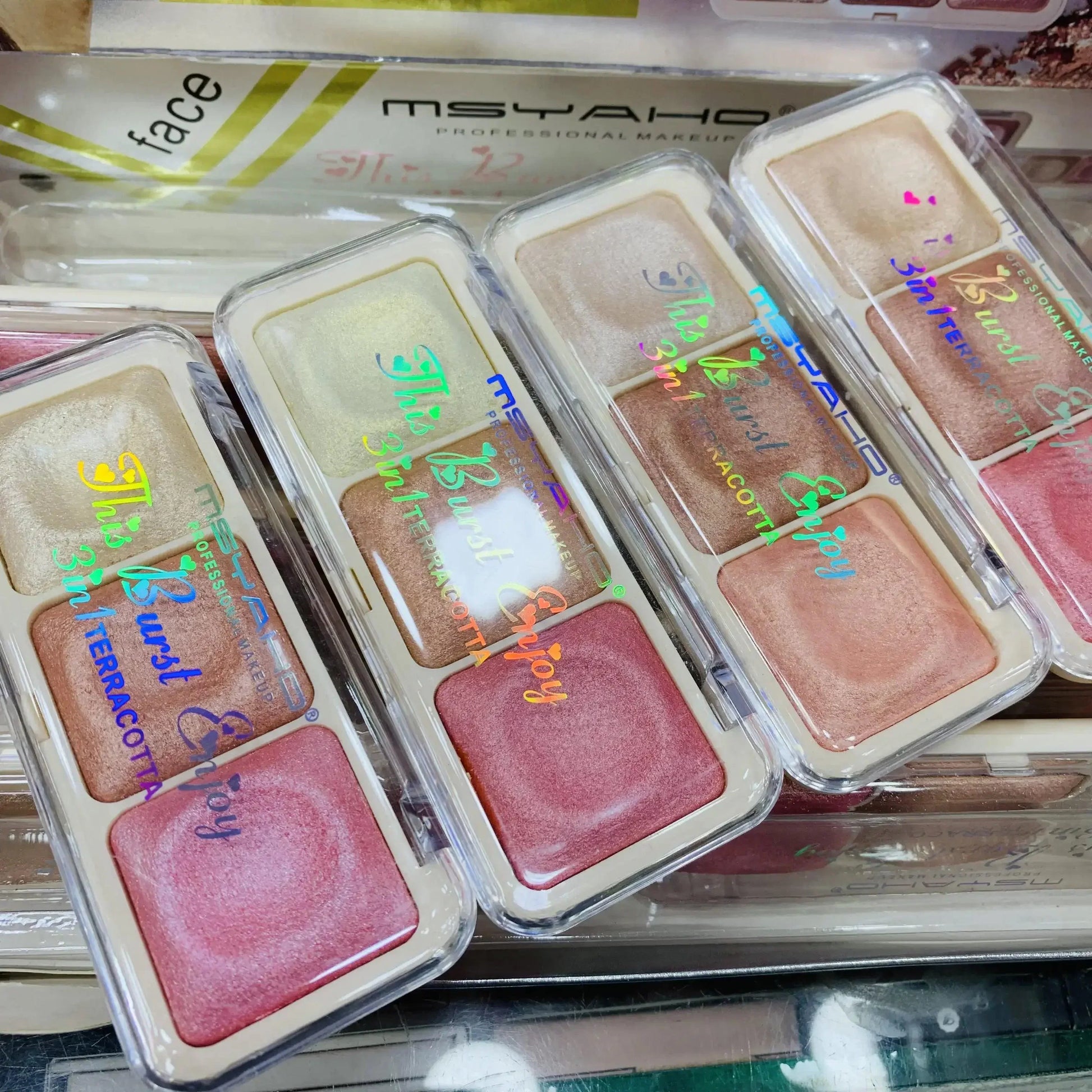 3 in 1 Msyaho Blush Highlighter