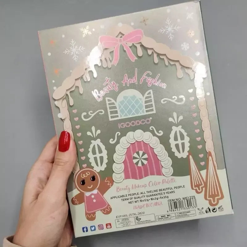 Igoodco Makeup Eyeshadow, Highlighter, Contour, Blush  Palette