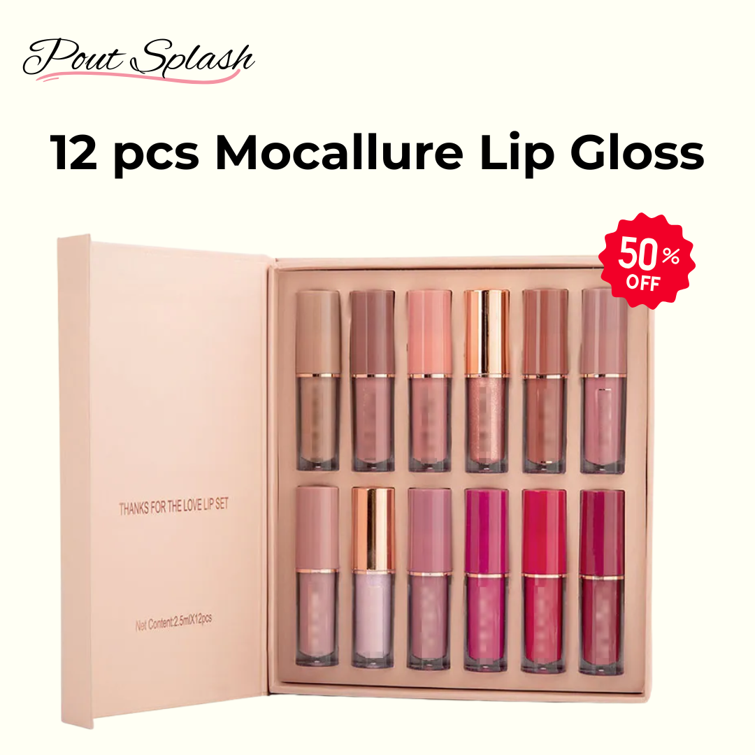 12 pcs Mocallure Lip Gloss