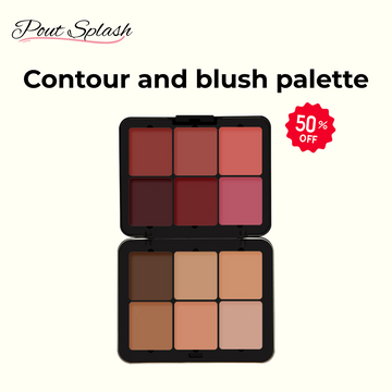 Contour and blush palette