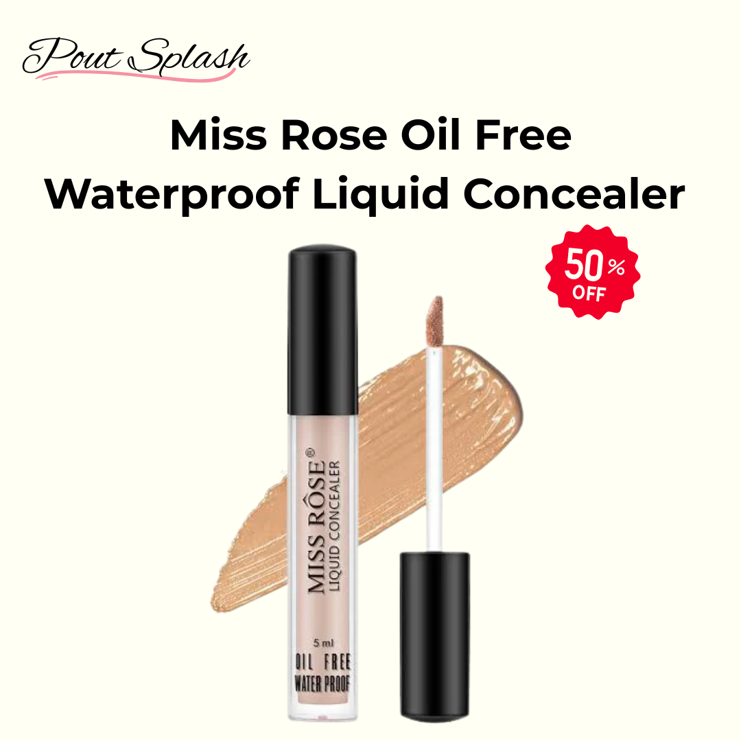 Miss Rose Oil Free Waterproof Liquid Concealer 5ml