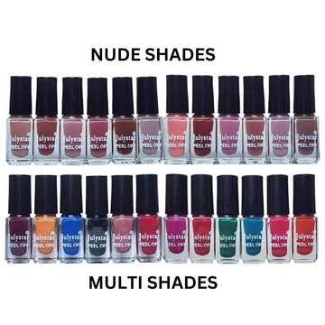 12Pcs JulyStar Peeloff Nail Polish Set