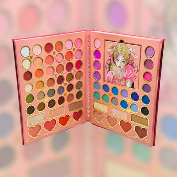 70 Color Cute Girl Eyeshadow Palette