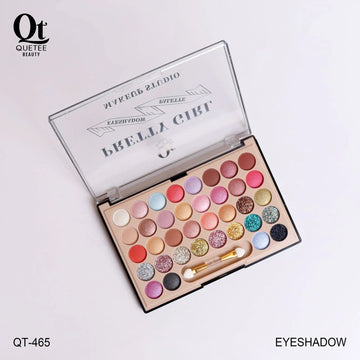 Quetee Beauty shimmer,Matte & glitter Eye Shadow Kit 36 Colors