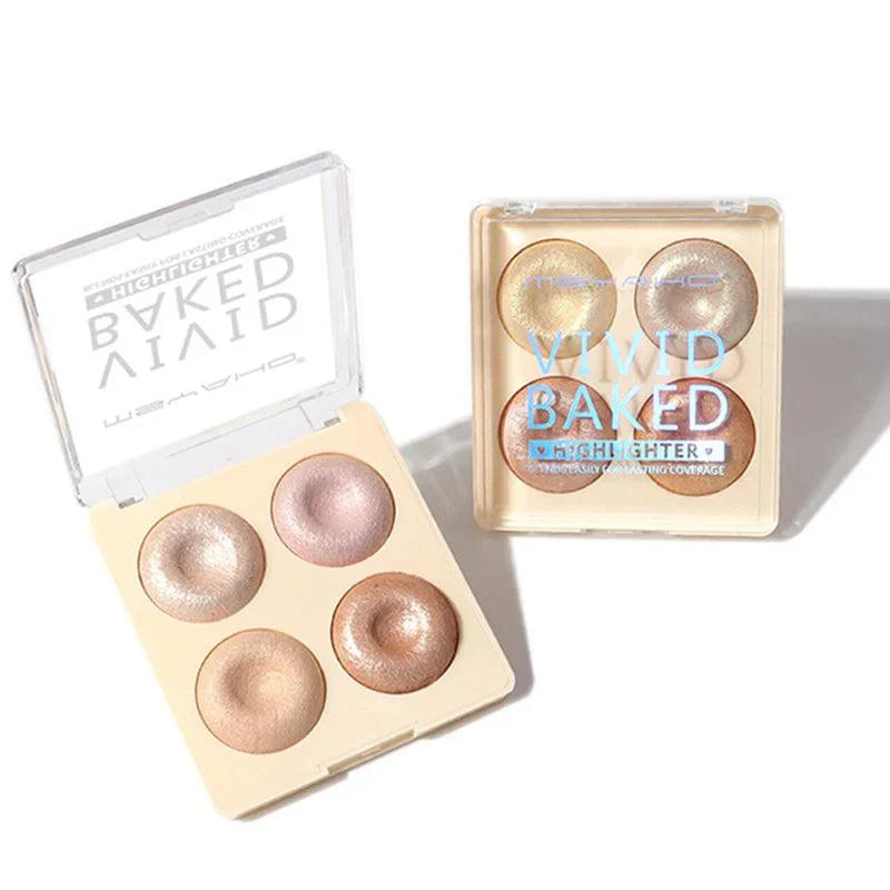 4 Colors Msyaho Highlighter Palette