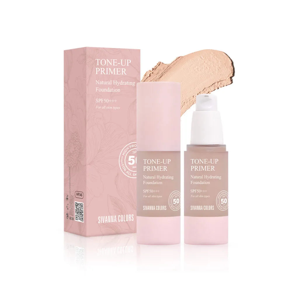 SIVANNA COLORS Tone-Up Primer Natural Hydrating Foundation SPF50+++