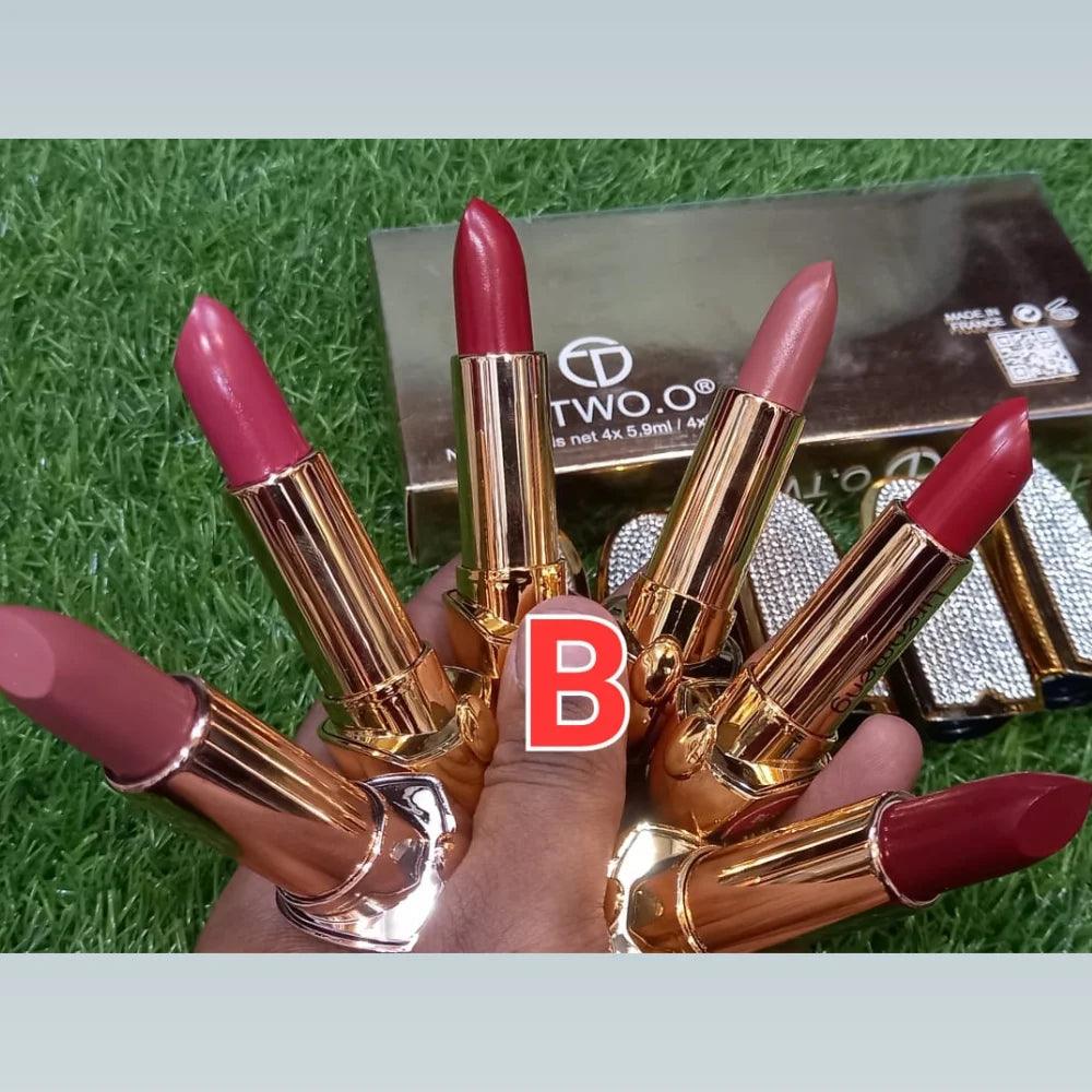 6 Pcs O.TWO.O Lipstick Set