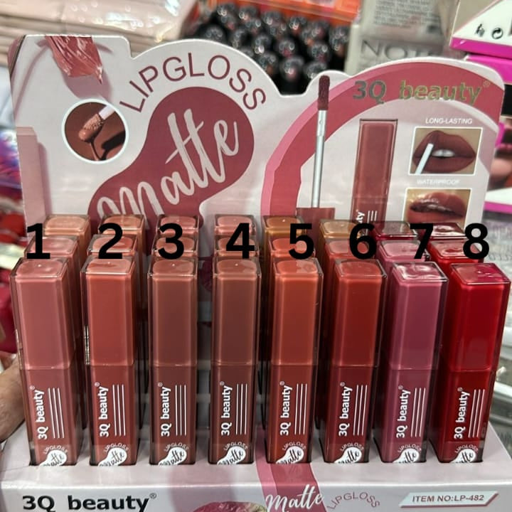 3Q Beauty Matte Lip Gloss Long Lasting