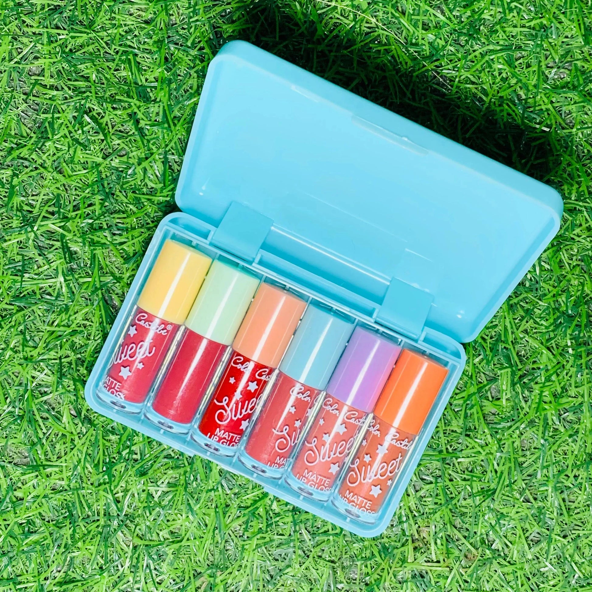 6 Colors Color Castle Matte Lipgloss Set