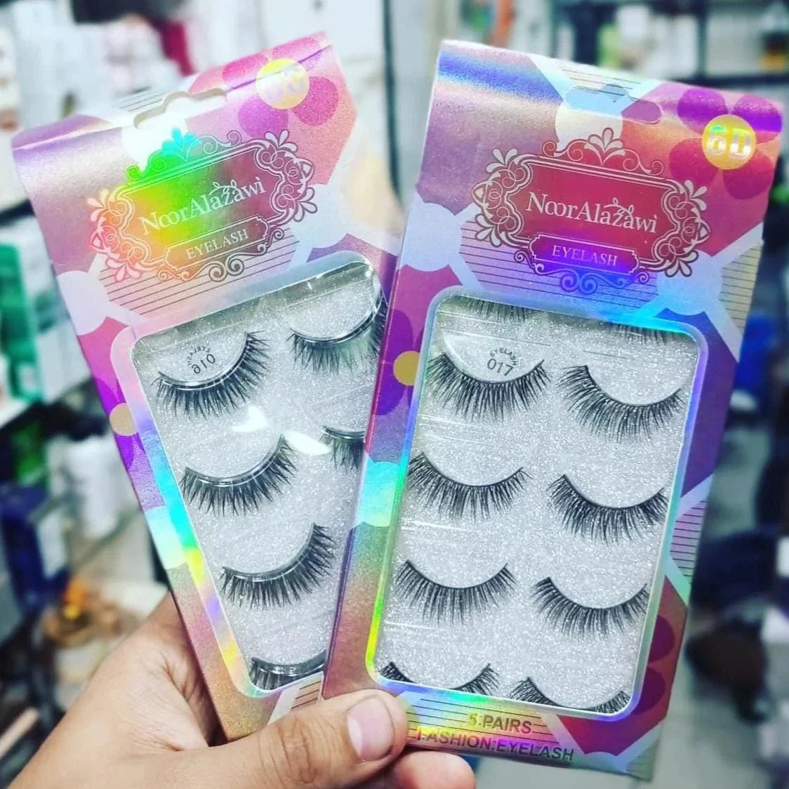 5 Pairs NoorAlažawi Eyelashes