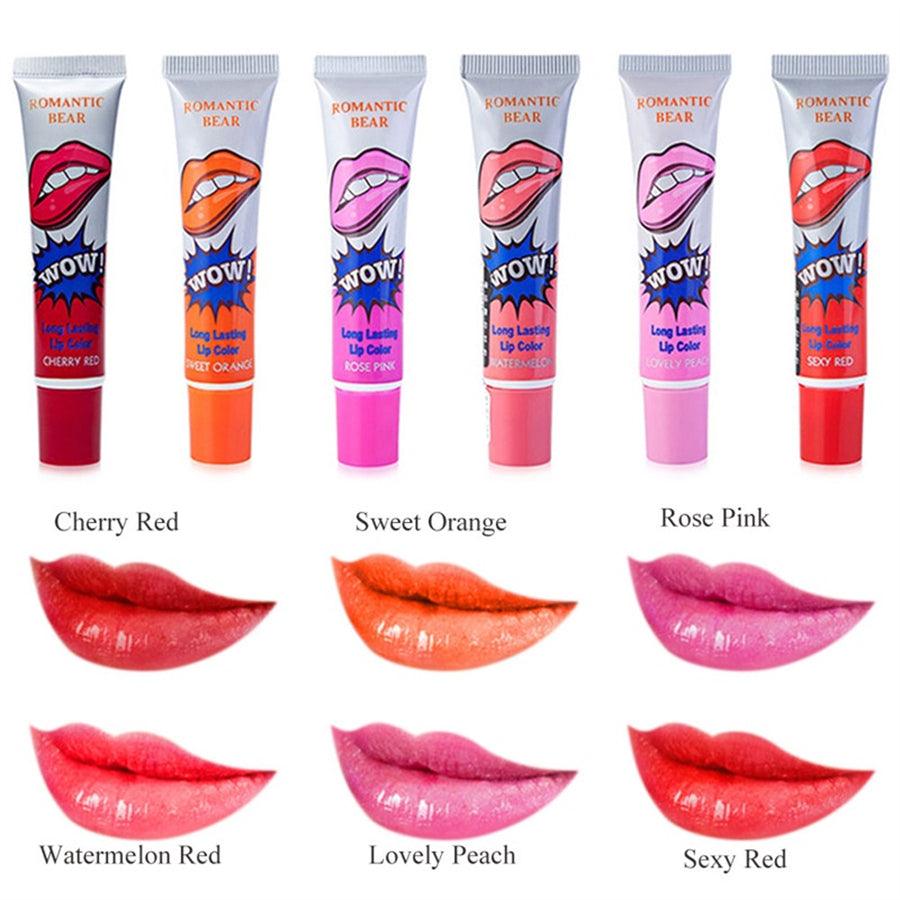 6 Pcs Fitme WOW Peel off Lipstick