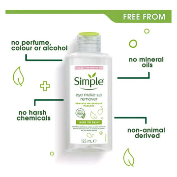 Simple Kind to Skin Eye Makeup Remover 125ml
