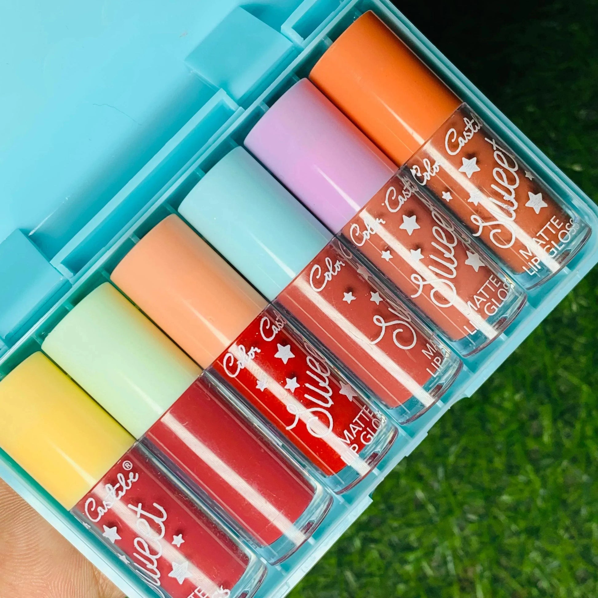 6 Colors Color Castle Matte Lipgloss Set