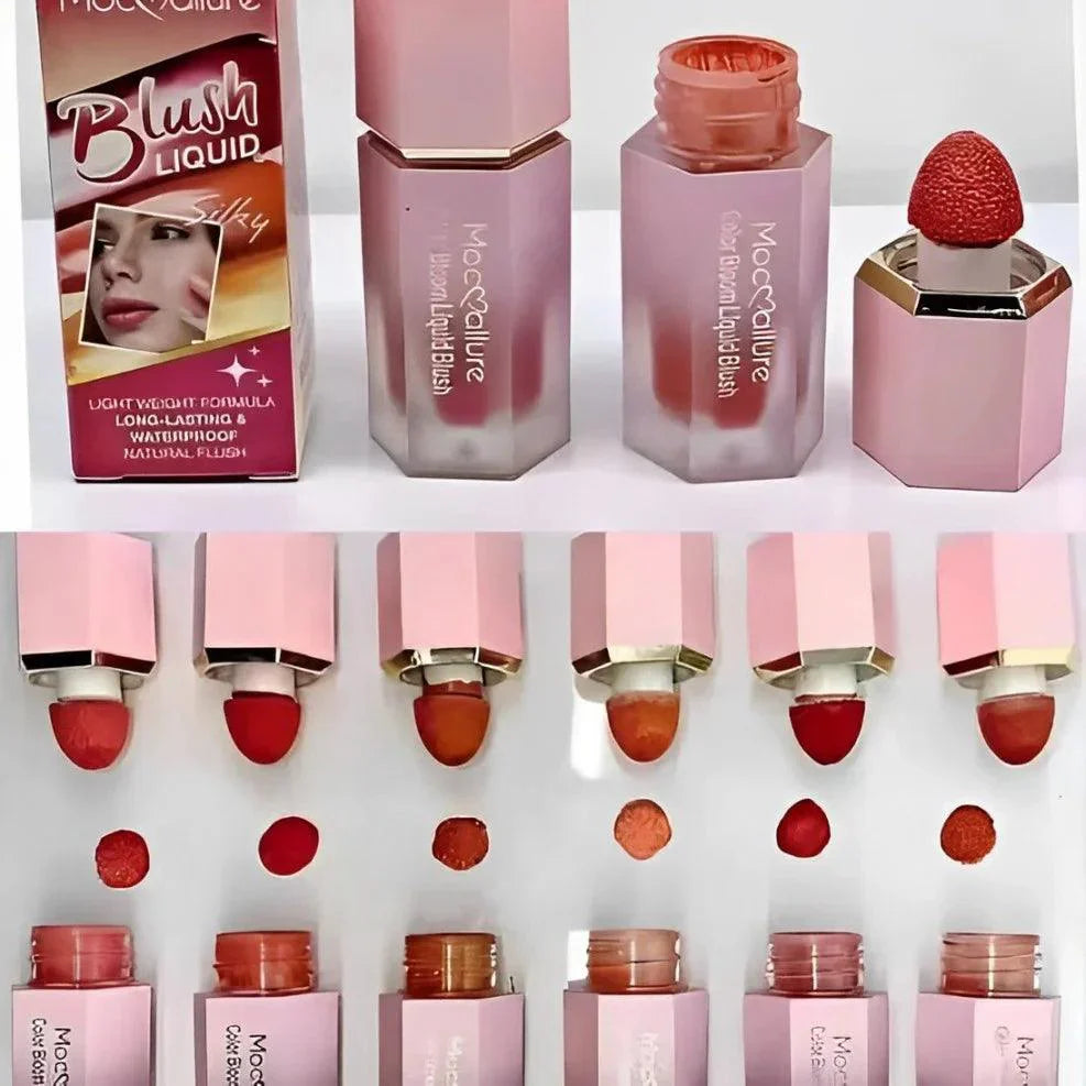 6 Pcs Mocallure Liquid Blush-On Set