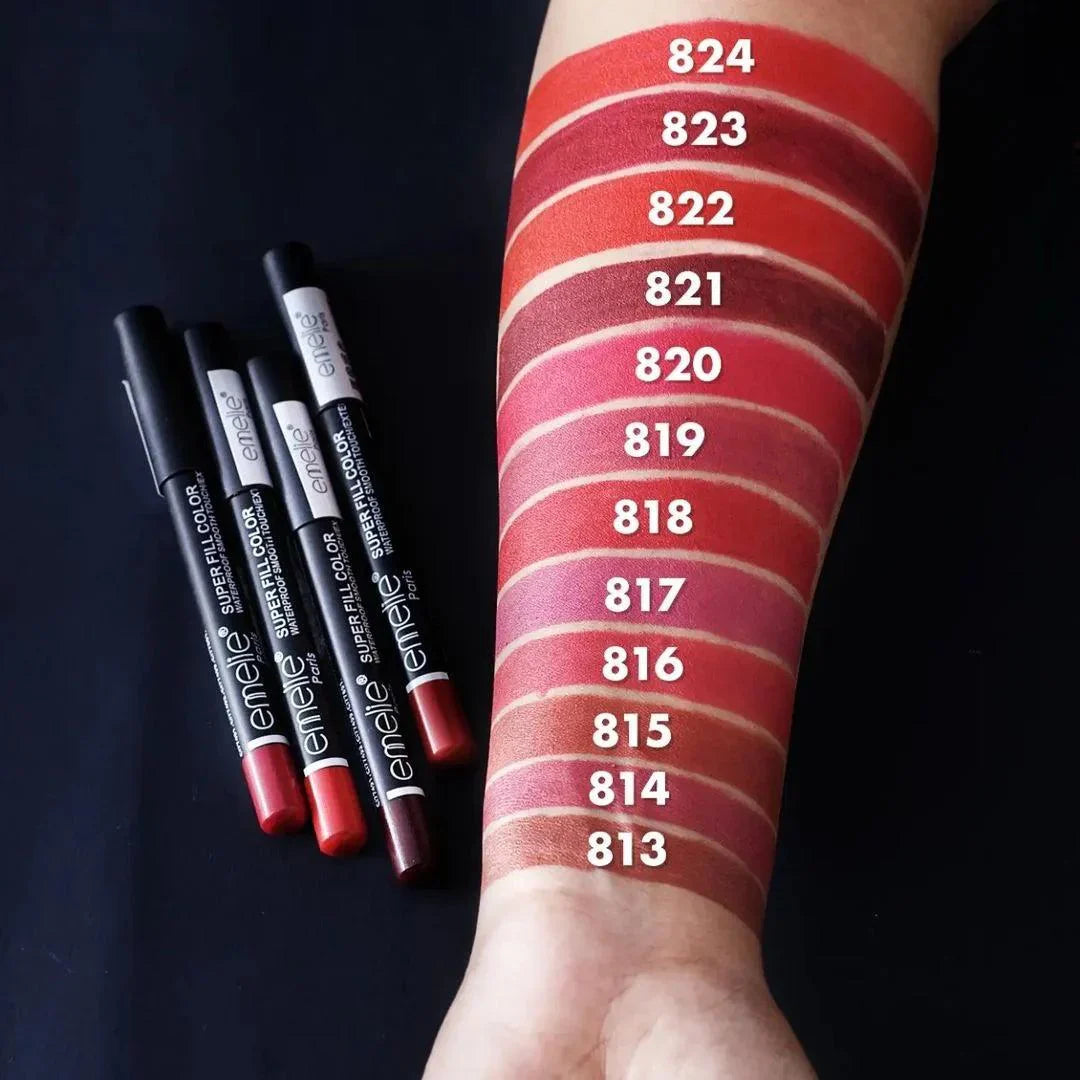 Emelie Lip Pencil Pack of 12