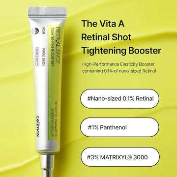 Celimax Retinol Skin Tightening Booster Cream   (Tighten, Tone up & Instant brighten Skin - Guaranteed results)